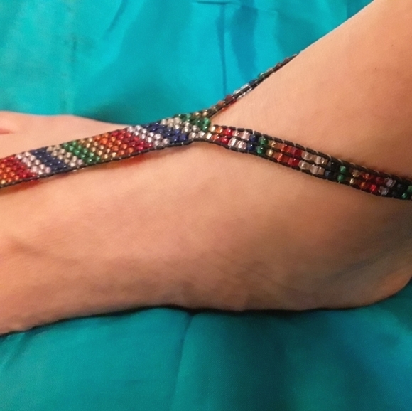 NYOSHOOS BAREFOOT SANDALS FOOT JEWELRY - Picture 5 of 12